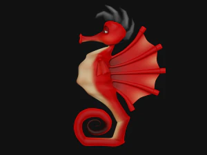 SeaHorse 3D Model
