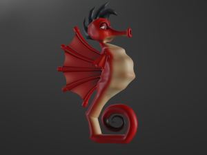 SeaHorse 3D 模型
