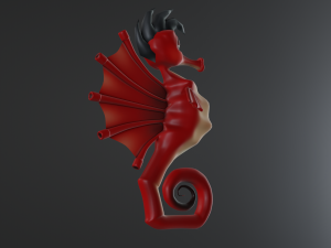 SeaHorse 3D 模型