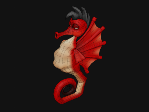 SeaHorse 3D 模型
