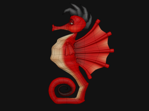 SeaHorse 3D 模型