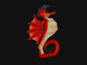 SeaHorse 3D Model