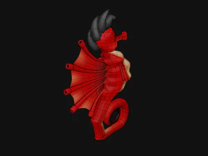SeaHorse 3D Model