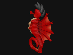 SeaHorse 3D 模型