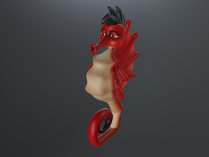 SeaHorse 3D 模型