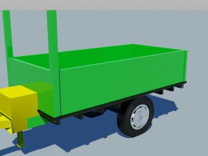 trailergreen Model 3D