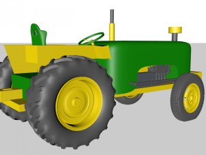 md335trctor Model 3D