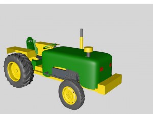 md335trctor Model 3D