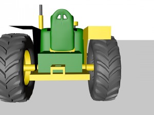 md335trctor Model 3D