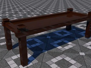 oldtimebed 3D Модель