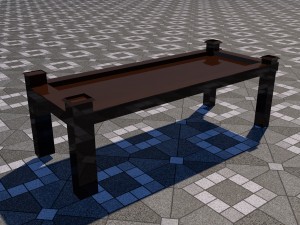 oldtimebed Model 3D
