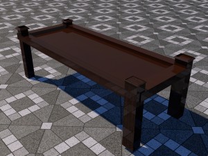 oldtimebed Model 3D