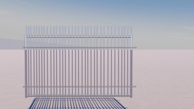 doorngril Modelo 3D .c4d .max .obj .3ds .fbx .stl .blend 