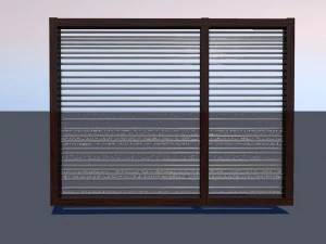 窓のドア 3Dモデル