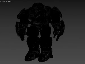 hulkbuster Modello 3D
