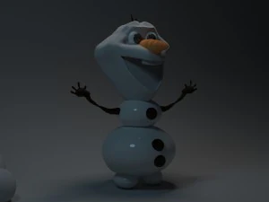 Олаф 3D Модель