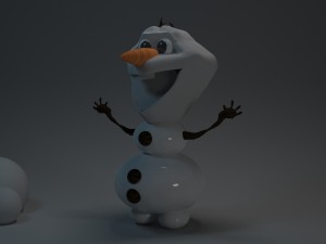 olaf Modelo 3D