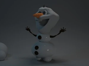 Олаф 3D Модель