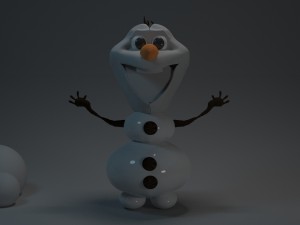 olaf Modelo 3D