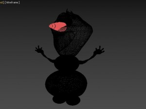 olaf Modelo 3D