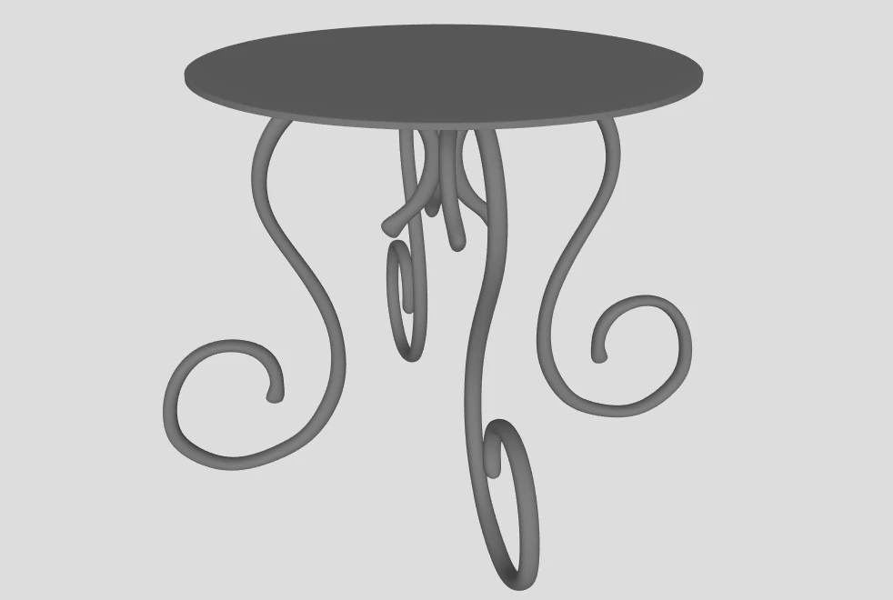 ffee table 3D Model .c4d .max .obj .3ds .fbx .stl .blend 