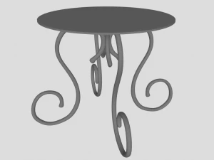 Couchtisch 3D Modell