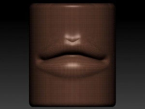 mug lips 3Dプリントモデル