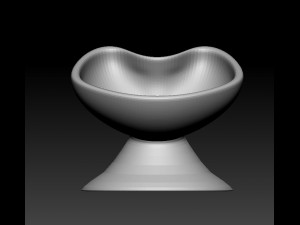 cat bowl Modelo de impresión 3D