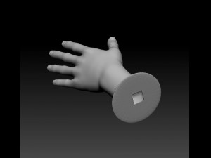hand pose 3D Print Model