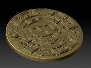 pirates of the caribbean medallion 3D Print Model