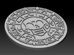 pirates of the caribbean medallion 3D Принт Модель