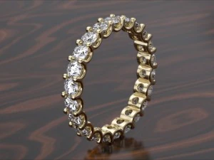 wedding ring 3d print model 3D Print Model