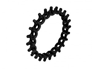 wedding ring 3d print model Model Cetak 3D