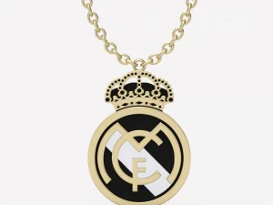 3D модель подвески &laquo;Реал Мадрид&raquo; 3D Принт Модель