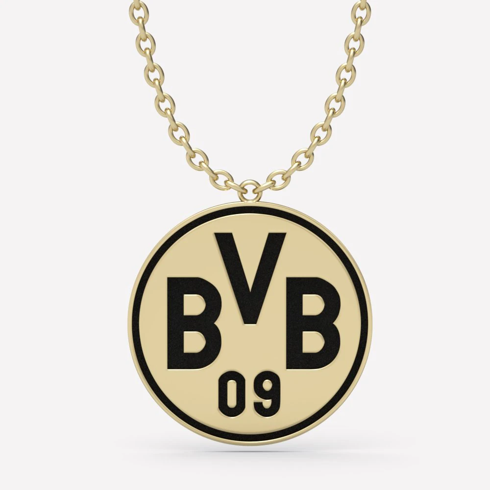 pendant borussia dortmund 3d print model 3D Print Model .c4d .max .obj .3ds .fbx .stl .blend 
