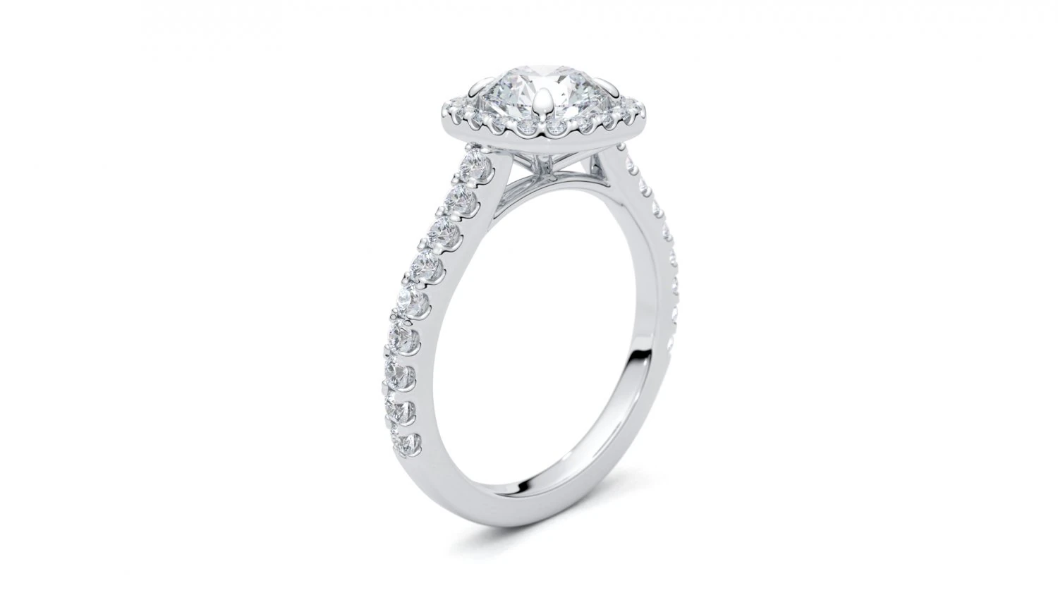 classical halo ring 3d print model 3D Print Model .c4d .max .obj .3ds .fbx .stl .blend 