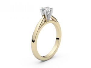 set from ten solitaire ring 3D Print Model