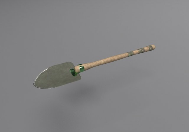 survival shovel Modelo 3D .c4d .max .obj .3ds .fbx .stl .blend 
