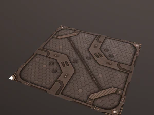 научно-фантастический этаж 01 CG Текстуры