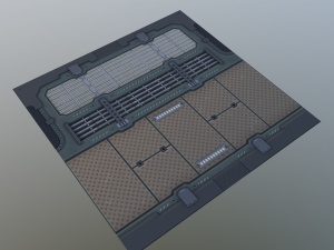 sci-fi floor 02 CG テクスチャ