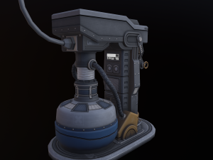 cryotube Modelo 3D