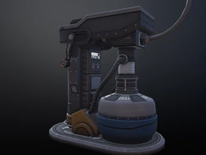 cryotube 3D Model