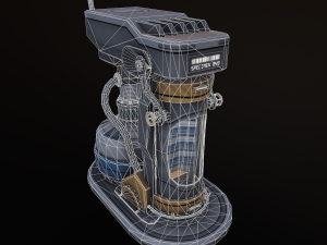 cryotube Modelo 3D