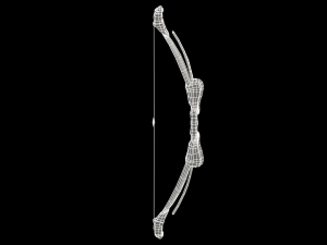 bow archer Modèle 3D