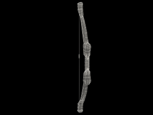 bow archer Modèle 3D