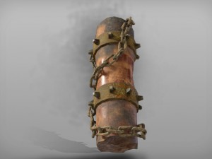 totem with chain 3D Model