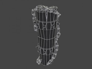 totem with chain 3D Model