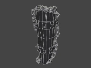 totem with chain 3D Model