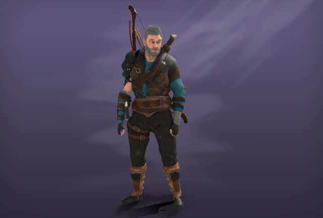 archer 3D मॉडल .c4d .max .obj .3ds .fbx .stl .blend 