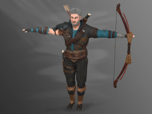 archer 3D मॉडल